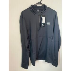 New Gorewear Everyday Thermo 1/4 Zip, Black Size Large